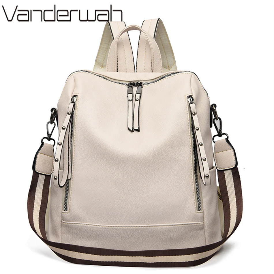 Luxury Bags Leather - Marke Luxus Rucksäcke Weichem Leder Wasserdichte