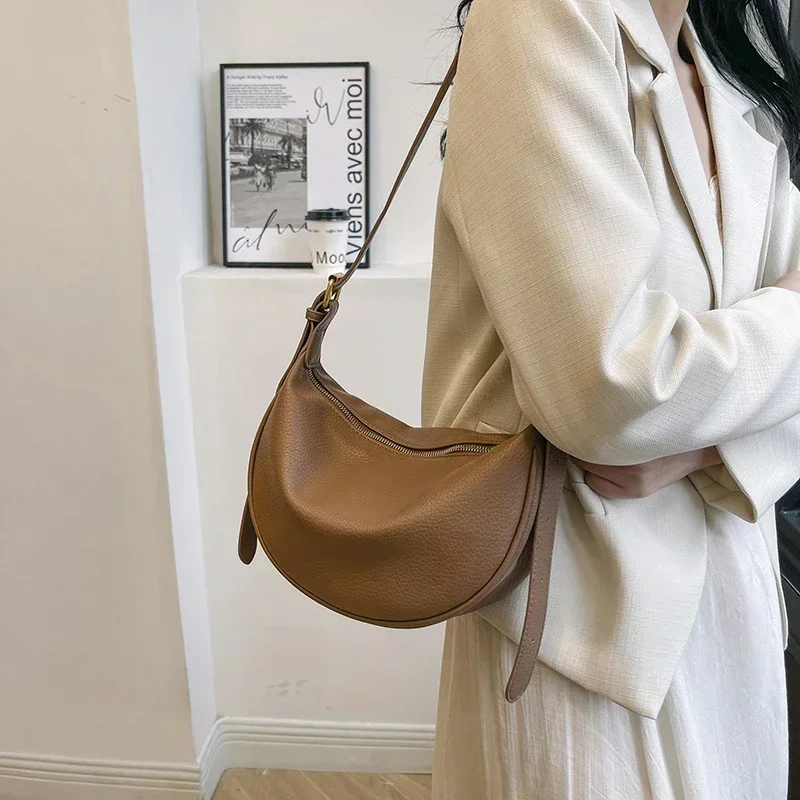 Modische, einfarbige PU-Umhäng – Luxury Bags On Sales Bewertung und Preis